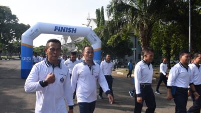 Foto : Wadan Kodiklatal Ikuti Olahraga Bersama HUT Ke - 62 Kowal Tahun 2025