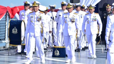Foto ; Kobarkan Semangat Pertempuran, Kodiklatal Ikuti Peringatan Hari Dharma Samudera 2025