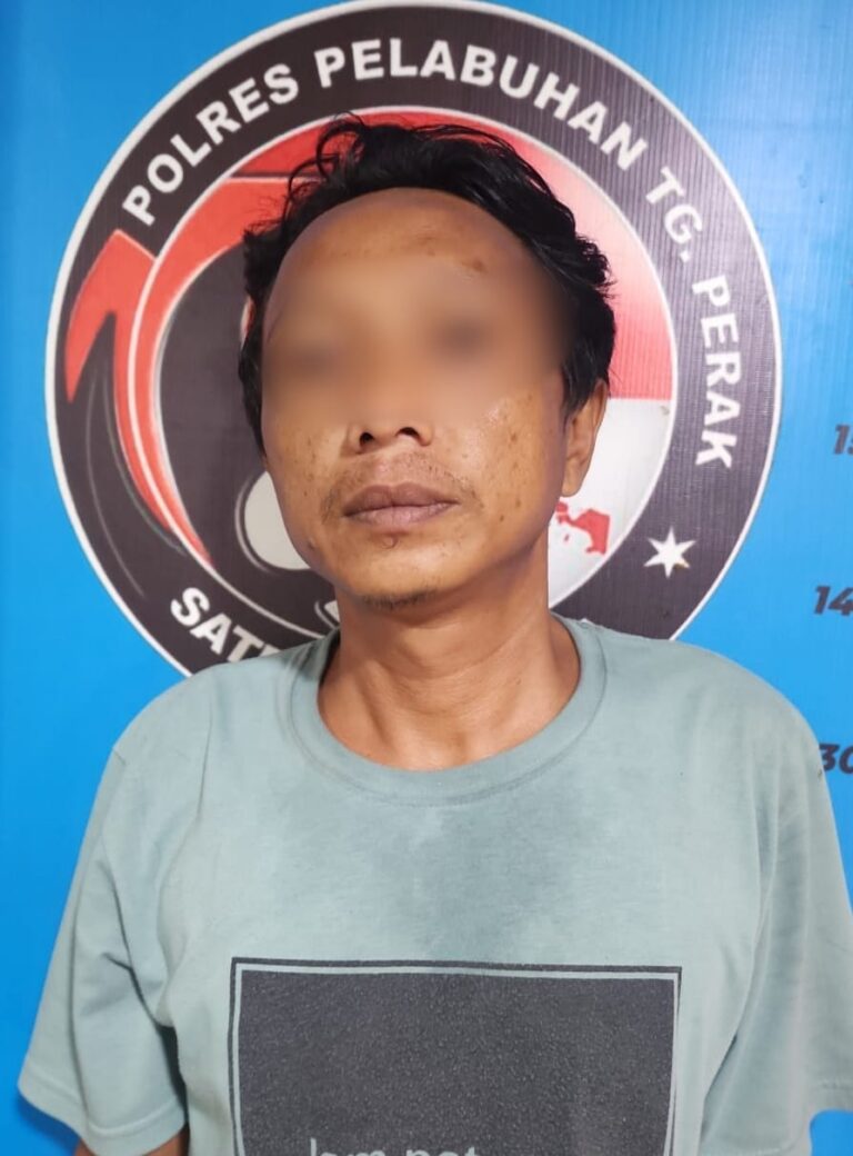 Foto : Satresnarkoba Polres Tanjung Perak Amankan Pengedar Sabu di Banjar Sugihan Surabaya