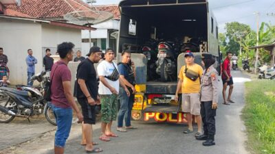 Polres Pamekasan Amankan 18 Orang di TKP Judi Sabung Ayam, 14 Orang Ditetapkan Tersangka