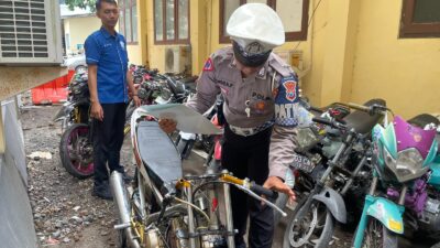 Harkamtibmas, Polres Situbondo Tindak Tegas Balap Liar Belasan Motor Diamankan