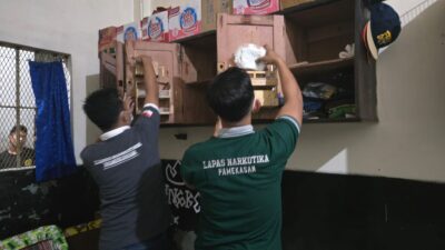 Gebrakan Perdana, Kalapas Narkotika Kelas IIA Pamekasan Giat Razia Kamar Hunian