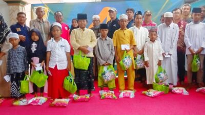 Foto : Harianradar.com Rayakan HUT ke-4 dengan Santunan Anak Yatim di PP. Bani Ali Qowiyululum Assalafi