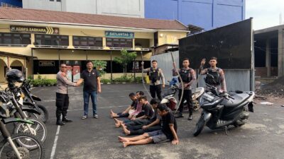 Polres Tanjung Perak Gagalkan Dua Kelompok Remaja Hendak Tawuran, Lima Remaja Diamankan