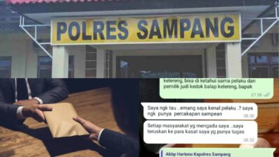 Diduga Ada Atensi, Kapolres dan Kasatreskrim Beberkan ke Pelaku Perjudian, Wartawan Diancam