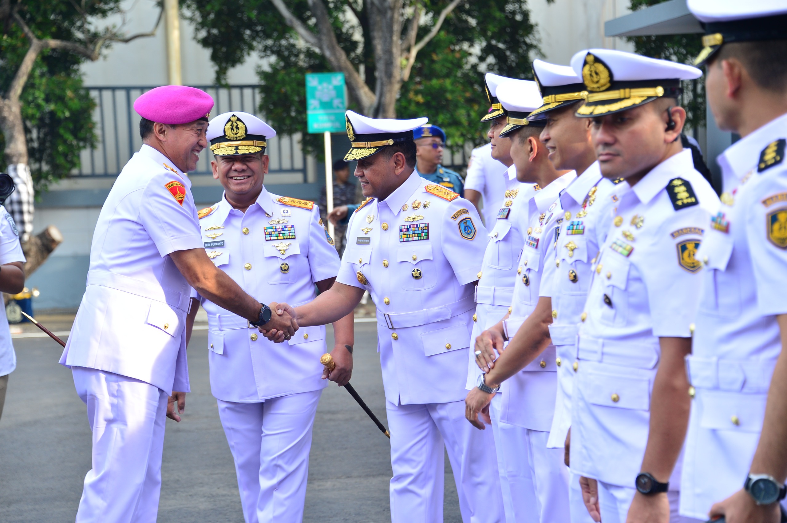 Foto : Dankodiklatal Hadiri Tasyakuran Hari Hidrografi TNI AL Tahun 2025