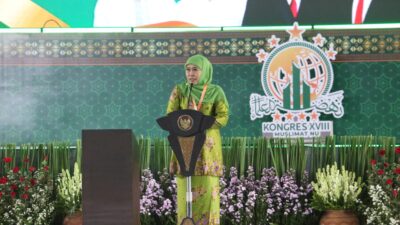 Foto : Dankodiklatal Hadiri Pembukaan Kongres XVIII Muslimat NU Di Jatim