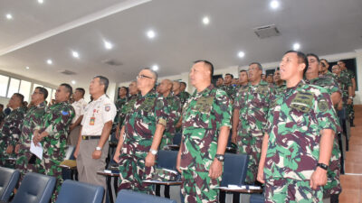 Foto : Personel Kodiklatal Terima Sosialisasi Program ASABRI TA. 2025