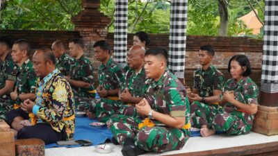 Foto : Kodiklatal Gelar Doa Bersama Untuk Suksesnya Kegiatan Multilateral Naval Exercise Komodo 2025