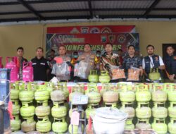Unit Pidek Satreskrim Polresta Sidoarjo Berhasil Ungkap Dua Gudang Pengoplosan LPG