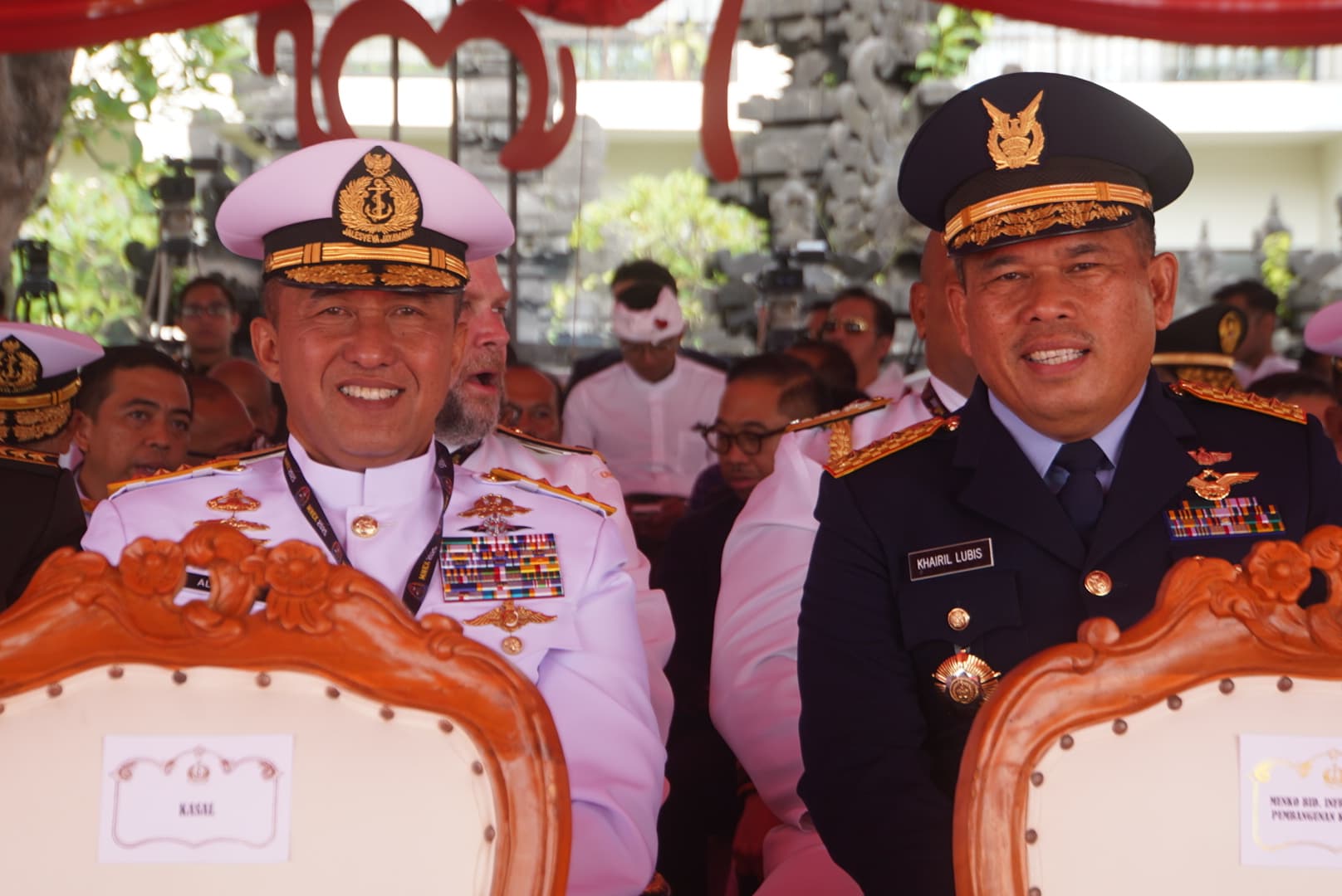 Foto : Wujudkan Navy Brotherhood, Dankodiklatal Saksikan Semarak 5th MNEK 2025