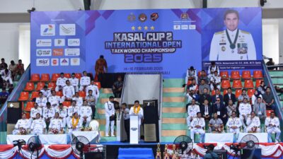 Foto : Dankodiklatal Hadiri Kasal Cup 2 International Taekwondo Open Championship 2025