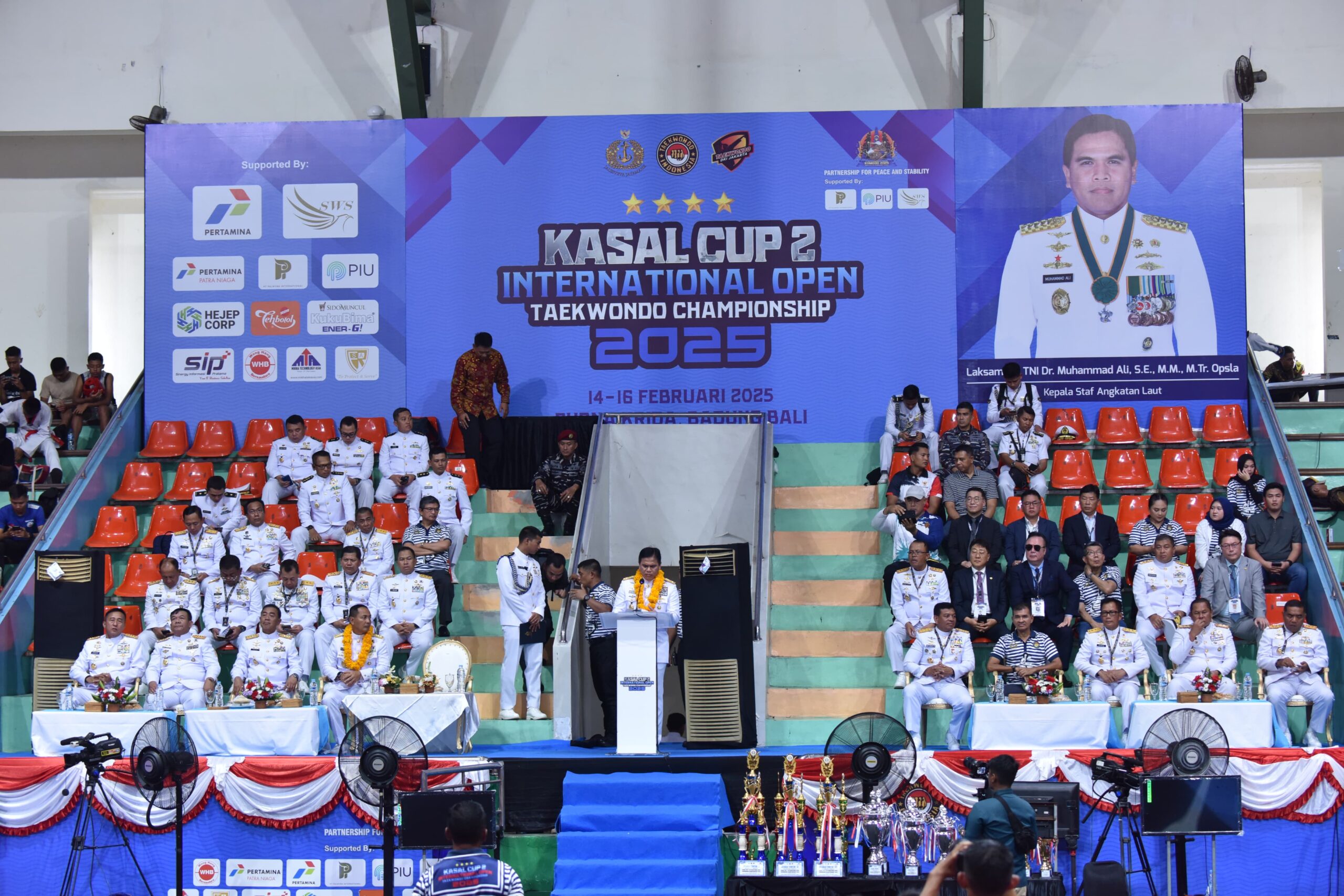 Foto : Dankodiklatal Hadiri Kasal Cup 2 International Taekwondo Open Championship 2025