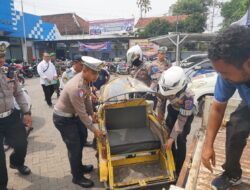 Satlantas Sidak Langsung Keluhan Masyarakat, Bentor yang Meresahkan Pengguna Jalan di Tilang