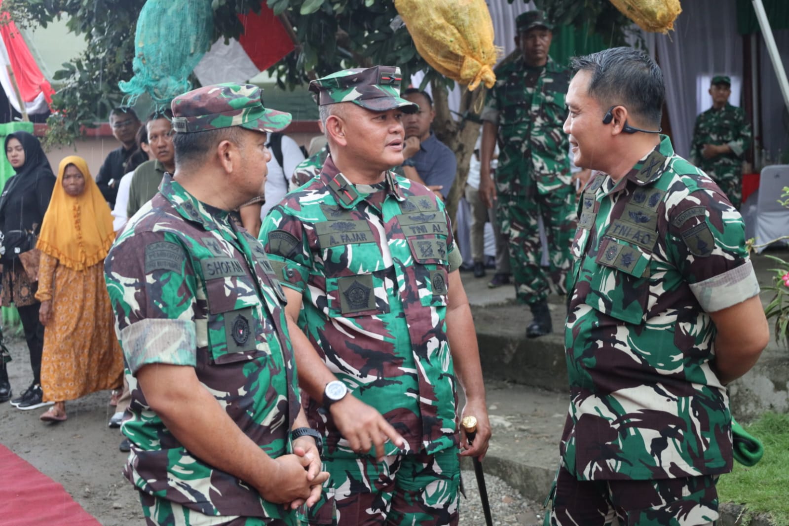Foto ; Dankodikmar Kodiklatal Hadiri Peresmian Program TNI AD Manunggal Air