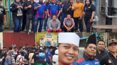 Bulan Suci Ramadhan Ormas GMIM dan Media Liputan Cyber Bagikan Ratusan Takjil di Jalan Raya Gembong
