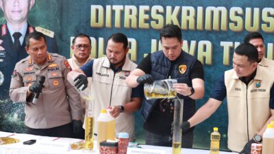 Polda Jatim Berhasil Ungkap MinyaKita Palsu, Dua Home Industry di Sampang dan Surabaya Digrebek