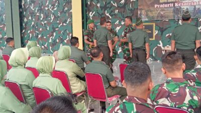 Foto : Kodim 0817/Gresik Gelar Acara Kenaikan Pangkat Periode 1 April 2025
