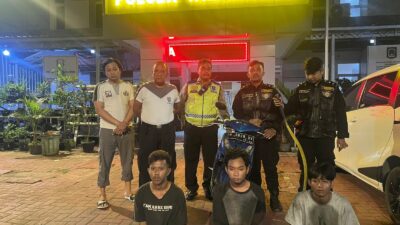 Tim Respatti Jogoboyo Polrestabes Surabaya Amankan Tiga Remaja Salah Asuhan Diduga Komunitas Pogotneverdie